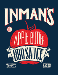 Inman's Spicy Apple Butter BBQ Sauce